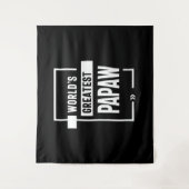 メンス・ワールド最大のパポーのプレゼント タペストリー (正面)