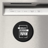 メンス・ワールド最大のパポーのプレゼント マグネット (インサイチュ (食洗機))