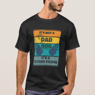 メンスIts Not AパパBOD Its A Father姿天使W Tシャツ