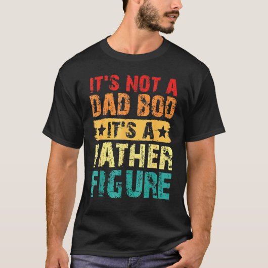 メンスNot AパパBod Its A Father姿ヴィンテージ Tシャツ (正面)