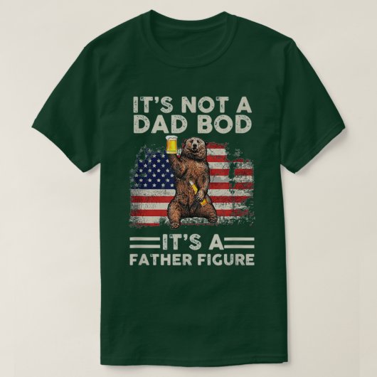 メンスNot aパパBod Its a Father姿 Tシャツ (デザイン正面)