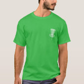 メンスTシャツ学のディスクだ Tシャツ (正面)