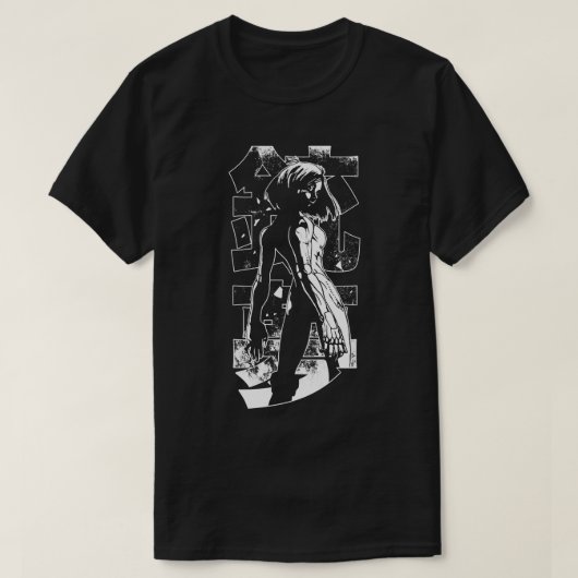 メンズおもしろいアリタ・バトルエンジェルギフト音楽ファン向け Tシャツ (デザイン正面)