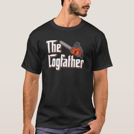 メンズおもしろいアルボリストI木工チェーンソー Tシャツ (正面)