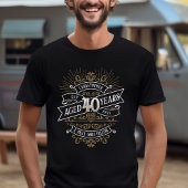 メンズおもしろいウイスキー40歳の誕生日 Tシャツ