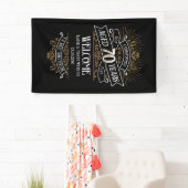 メンズおもしろいウイスキー70誕生日 横断幕 (インサイチュ)