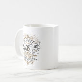 メンズおもしろいウイスキー75誕生日 コーヒーマグカップ (正面左)