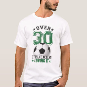 メンズおもしろいサッカーコーチ30歳30歳の誕生日 Tシャツ