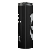 メンズおもしろいムース男性ナースシャツRN LPN CNA Love タンブラー (裏面)