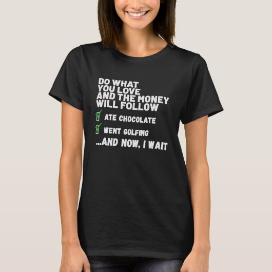 メンズおもしろい女子クリスチャン祈がゴーフイング Tシャツ (正面)