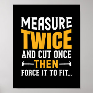 メンズおもしろい木工大工引用文ことわざギフト ポスター