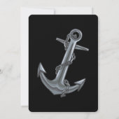 メンズおもしろい海賊版誕生日追加顔おもしろいFab 招待状 (裏面)