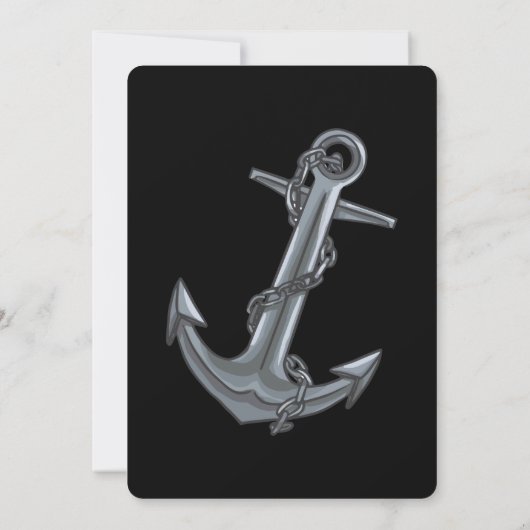 メンズおもしろい海賊版誕生日追加顔おもしろいFab 招待状 (裏面)