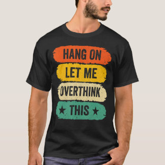 メンズおもしろい皮肉なことわざ、つるレトロは私に許可 Tシャツ