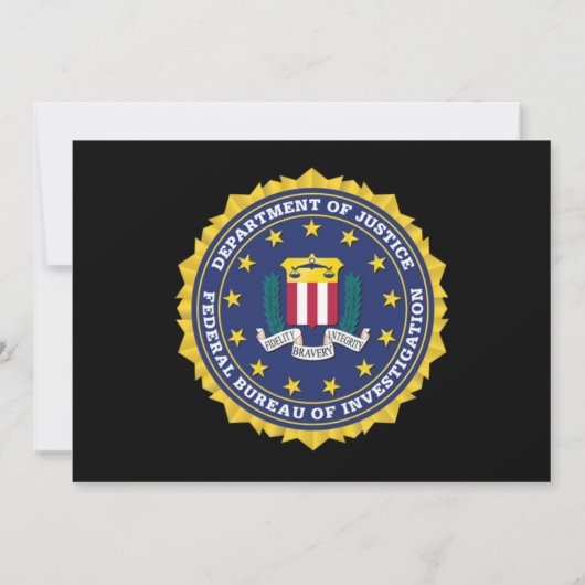 メンズおもしろい誕生日容疑者が情報を探している 招待状 (裏面)