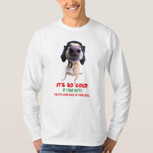 メンズおもしろい長袖Tシャツテディ・ザ・スパズ・マン Tシャツ (正面)