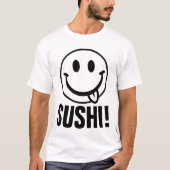 メンズおもしろいTシャツすし! Tシャツ (正面)