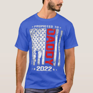メンズがパパに昇進2022父の日 Tシャツ
