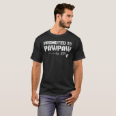 メンズが新しいパパFirのためおもしろいにPawpaw 2024に昇格 Tシャツ (正面フル)