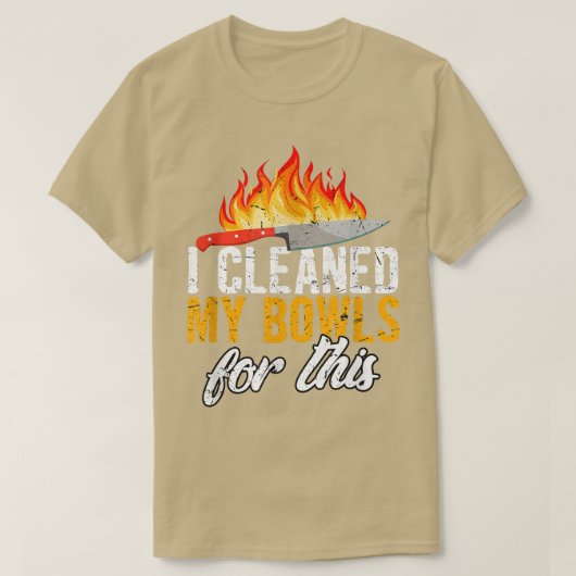 メンズこの調理師シェフ料理 Tシャツ (デザイン正面)