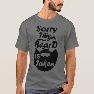 メンズごめんこの髭はおもしろいGひげ恋人 Tシャツ