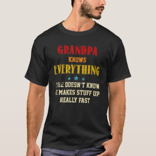 メンズじいちゃんが父の日の引用文 Tシャツ