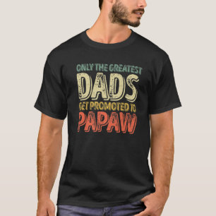 メンズだけもっとも偉大のパパはPapawに Tシャツ