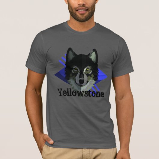 メンズのイエローストーンTシャツ Tシャツ (正面)