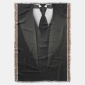 メンズのタキシードのスーツ スローブランケット (正面縦)
