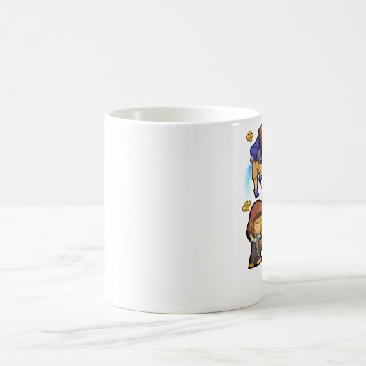 メンズの女の子にとって映画素晴らしの下話 コーヒーマグカップ (中央)