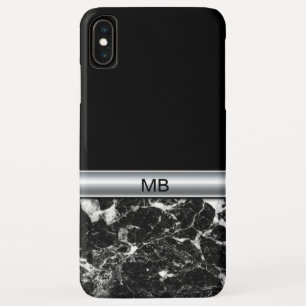 メンズの専門のモノグラムのデザイン iPhone XS MAXケース