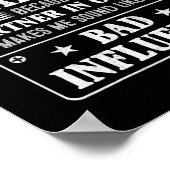 メンズの父の日は私を祖父と呼ぶので ポスター (角)