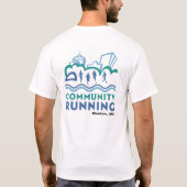 メンズの長袖シャツ Tシャツ (裏面)