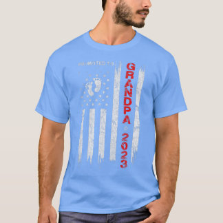 メンズはグランドパ2023愛国国旗に最初に昇格 Tシャツ