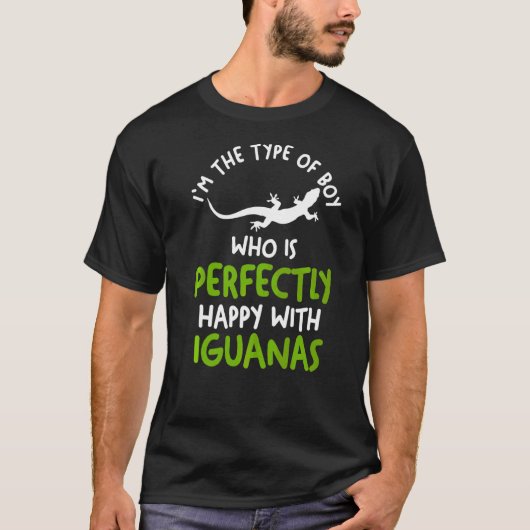 メンズは完全に満足している少年のタイプ Tシャツ (正面)
