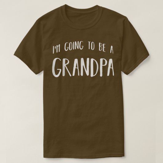 メンズは未来のおじいさんになる Tシャツ (デザイン正面)