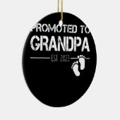 メンズは間もなく2023年おじいちゃんに昇進 セラミックオーナメント (右)