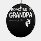 メンズは間もなく2023年おじいちゃんに昇進 セラミックオーナメント (左)