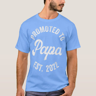 メンズはPapa Sに昇進し、新しいグランドパ妊娠アン Tシャツ