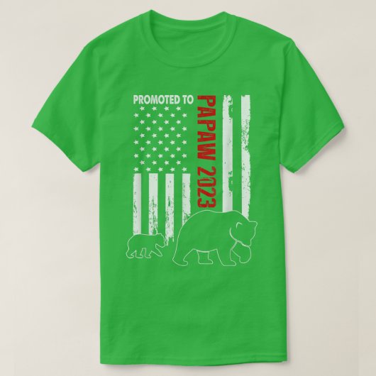 メンズはPapaw Bearに昇格2023年Dを期待 Tシャツ (デザイン正面)