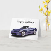 メンズまたは男の子のバースデー・カード カード (黄色い花)