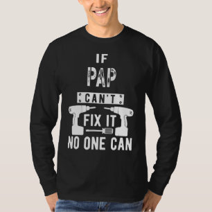 メンズもしパパパパパパパオ誰もおじいちゃんができなくて修正できない Tシャツ