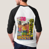 メンズもしベーシック3/4スリーブラグランTシャツ Tシャツ (裏面)