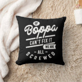 メンズもし・ボッパは父の日の贈り物を修正できない クッション (ブランケット)