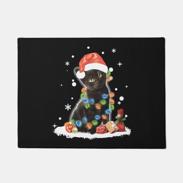 メンズや女性の誕生日のクリスマスの贈り物 ドアマット (正面)