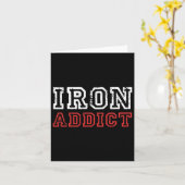 メンズアイアンディクットジムトレーニングフィットネスボディビル カード (黄色い花)