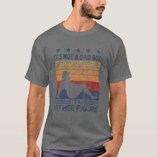 メンズアパパボッドアファーター姿おもしろいD Tシャツ