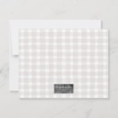 メンズアビエーター文房具パーソナライズされた ノートカード (裏面)