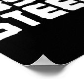 メンズアブオブスチールジムフィットネストレーニングボディビル ポスター (角)