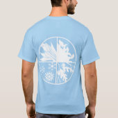 メンズアメリカンアパレルフリーストラックジャケット(f/z) tシャツ (裏面)